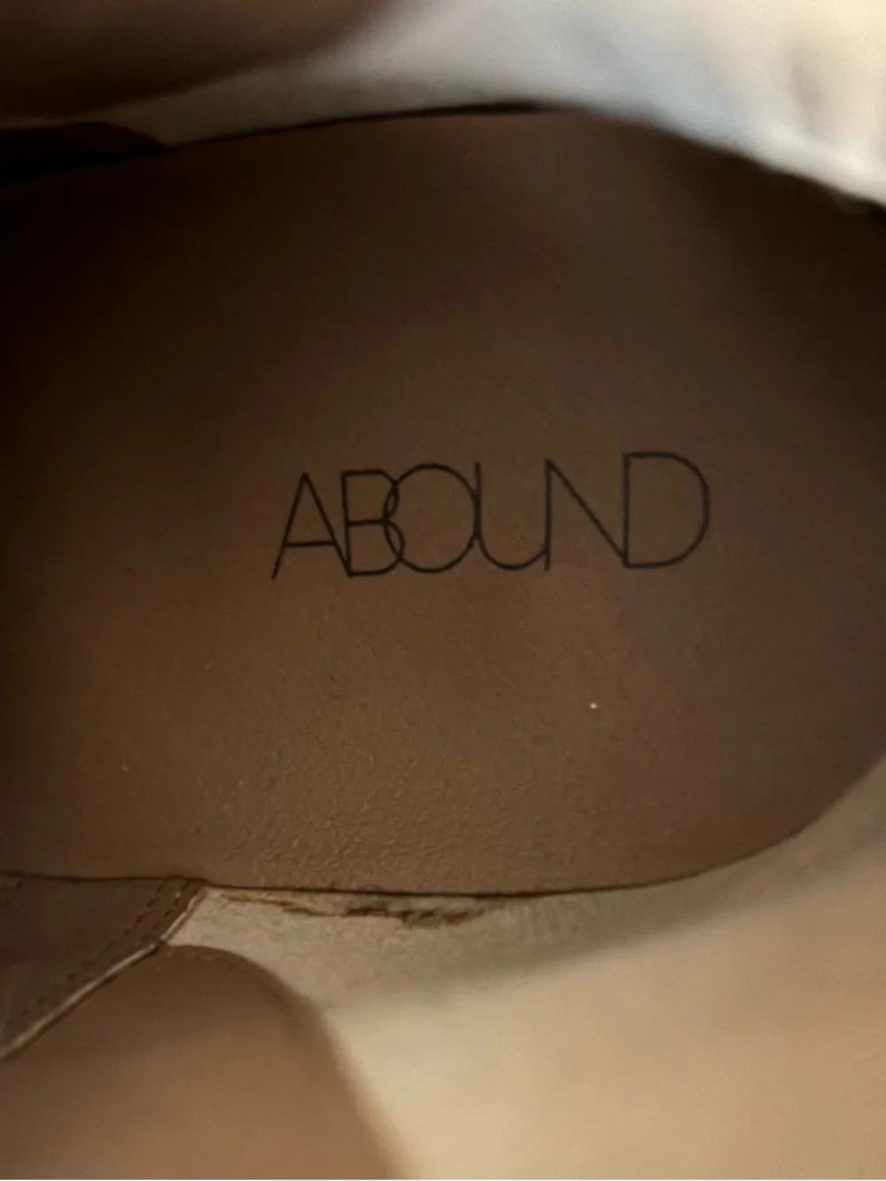 Abound Taupe Suede Pointed Toe Ankle Booties - Picture 5 of 7